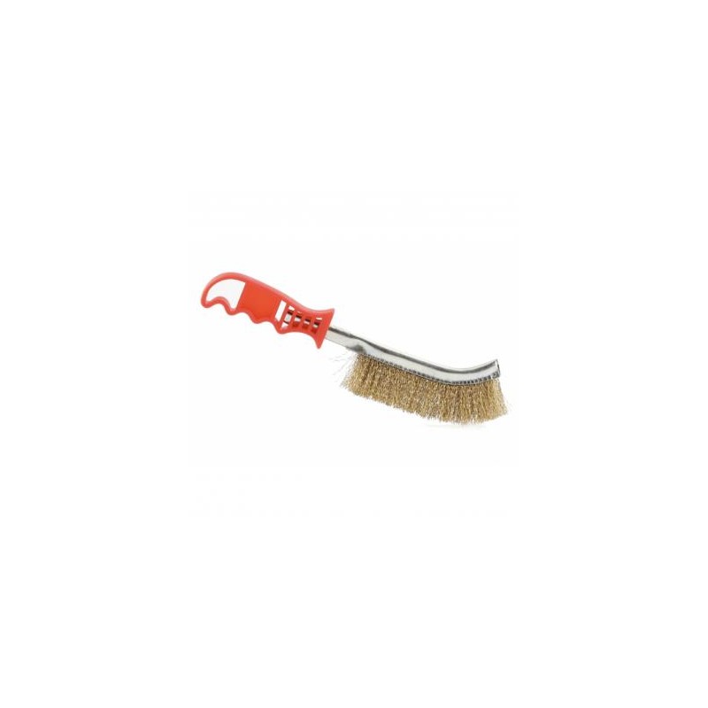 SPAZZOLA PER FERRO CON MANICO IN PLASTICA ERGONOMICO - BURG PROFESSIONAL TOOLS