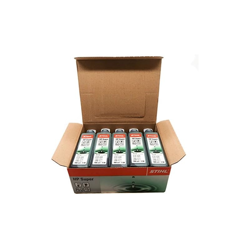 Mountfield Stihl HP Super 100ml One Shot 2 tempi olio parte n.0781 319 8052 confezione da 10 pezzi